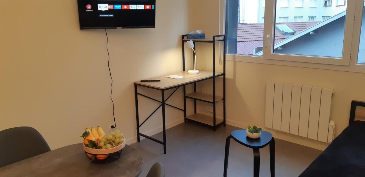 Grenoble Hyper-Centre + Wifi + Netflix Lägenhet Exteriör bild