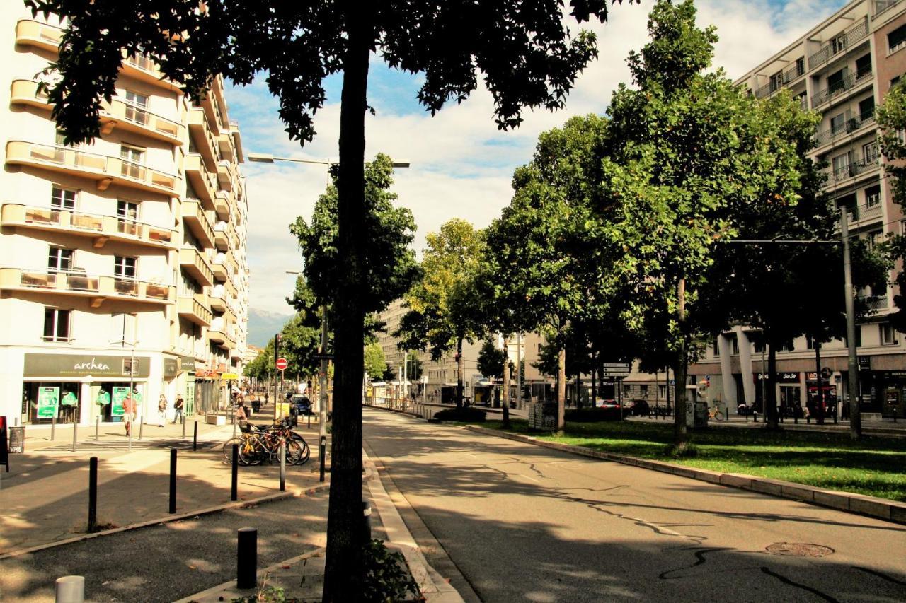 Grenoble Hyper-Centre + Wifi + Netflix Lägenhet Exteriör bild