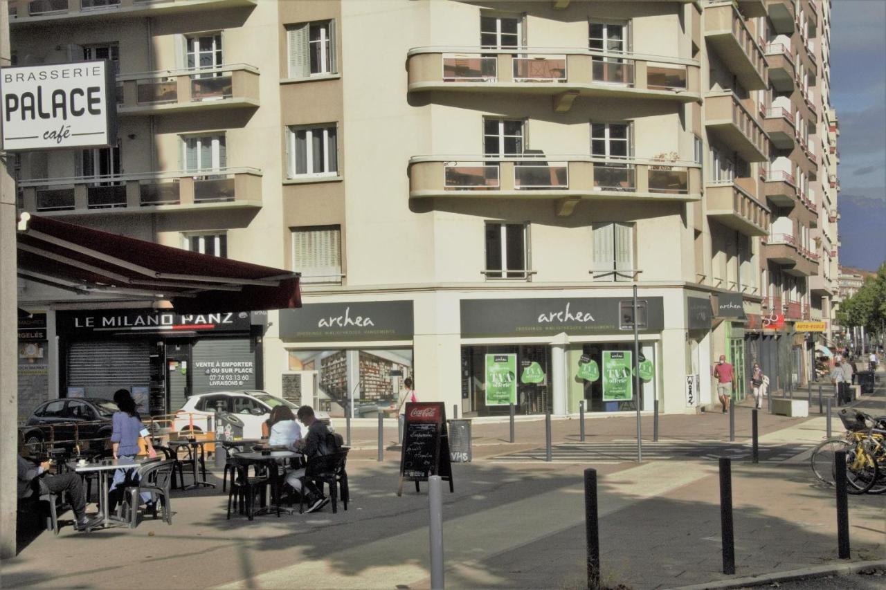 Grenoble Hyper-Centre + Wifi + Netflix Lägenhet Exteriör bild